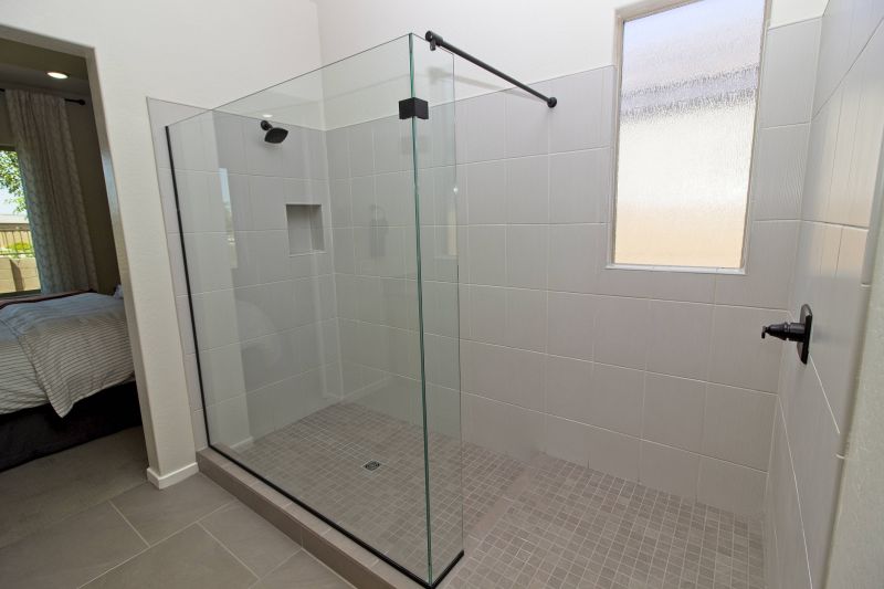 Elegant Frameless Glass Shower
